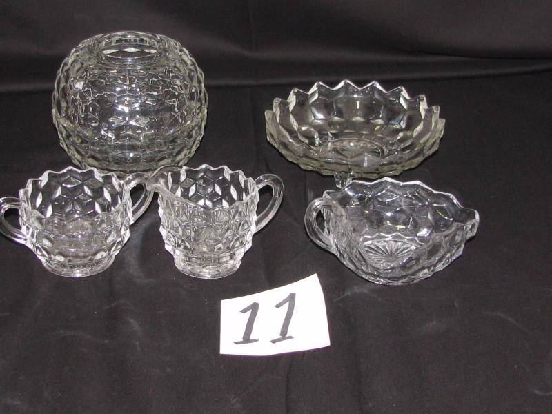 lot 11 image: Fostoria American Lot