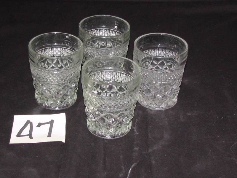 lot 47 image: Anchor Hocking Wexford High Ball Glasses