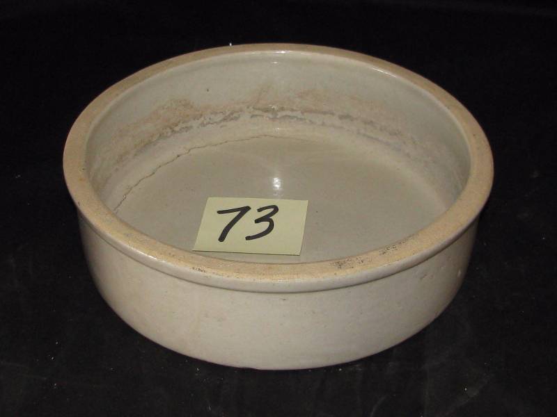 lot 73 image:  Red Wing Stoneware Dog Dish