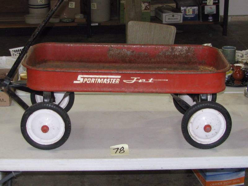 lot 78 image: Vintage Sportmaster Jet Wagon