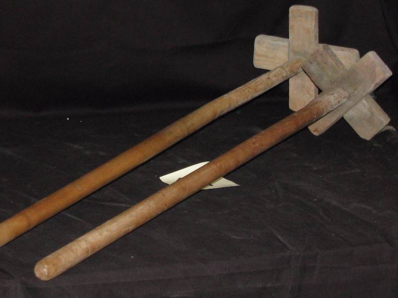 lot 97 image: Butter Churn Dashers