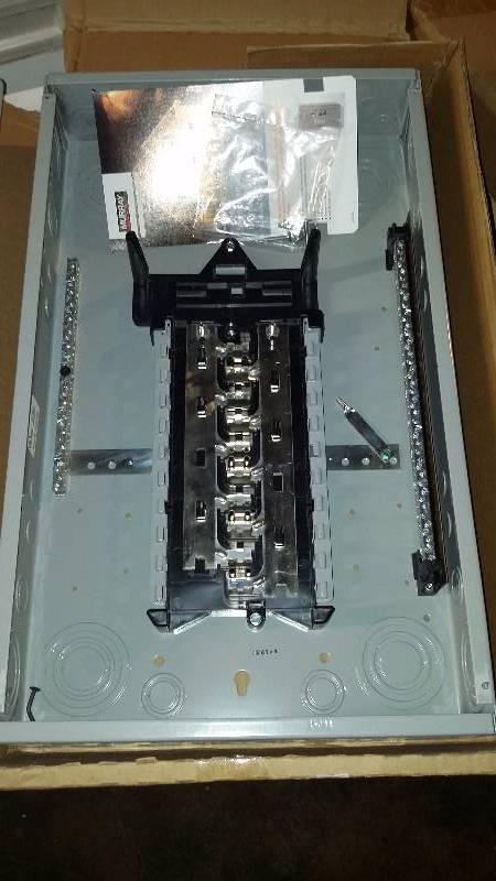 Murray 100 amp main breaker panel 1 phase 3 wire 120 / 240 volt | HOME