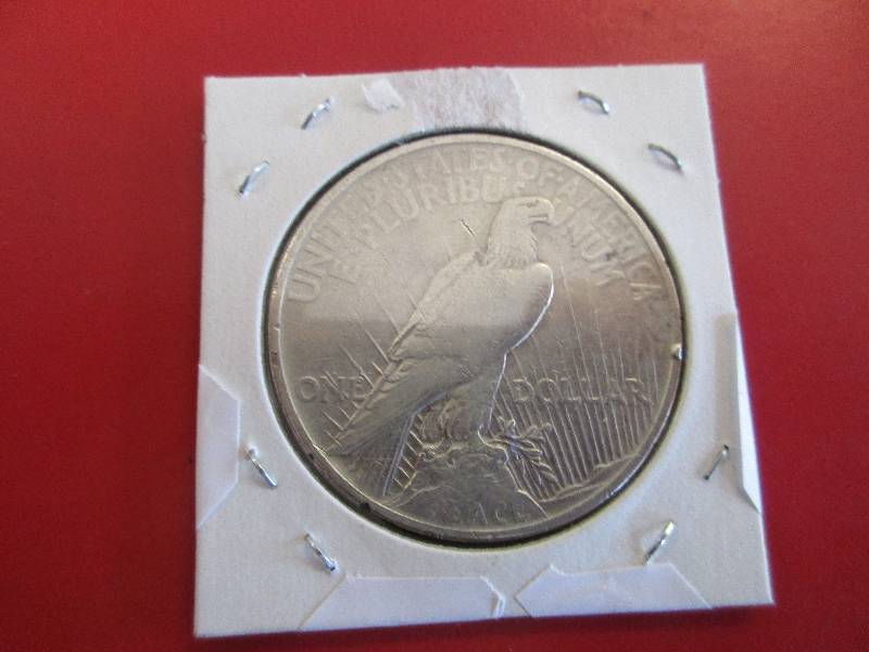 Lot #3 - (SEMI KEY DATE) 1921-P Silver Peace Dollar.