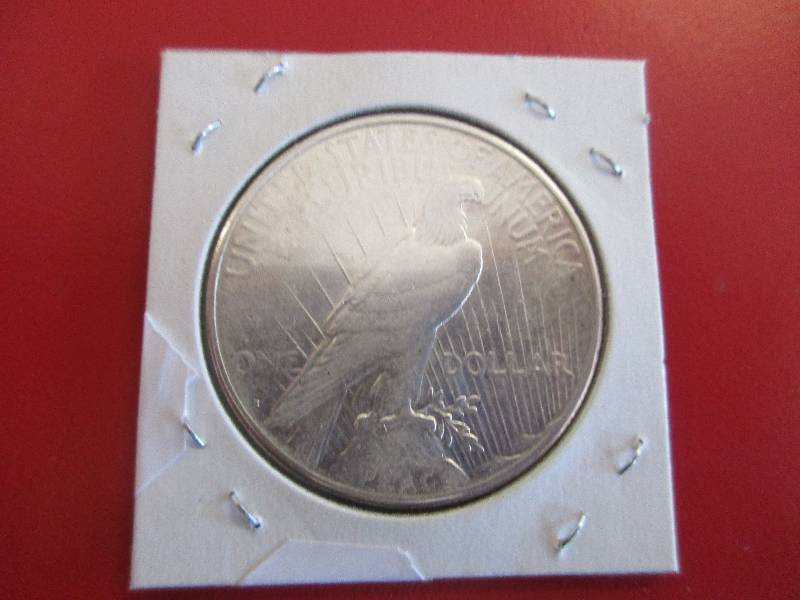 Lot #11 - 1922-S (San Francisco Mint) Silver Peace Dollar in AUBU Condition