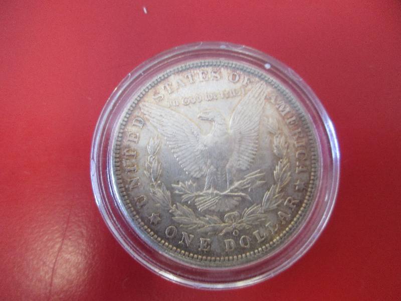 Lot #18 - 1902-O Morgan Silver Dollar in BU Condition with cartwheel effect and original mint luster visible. Nice coin for any collection.