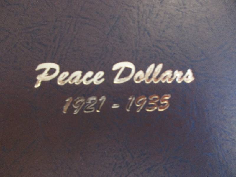 Lot #29 - Dansco 1921-1935 Peace Dollar Collectors Album