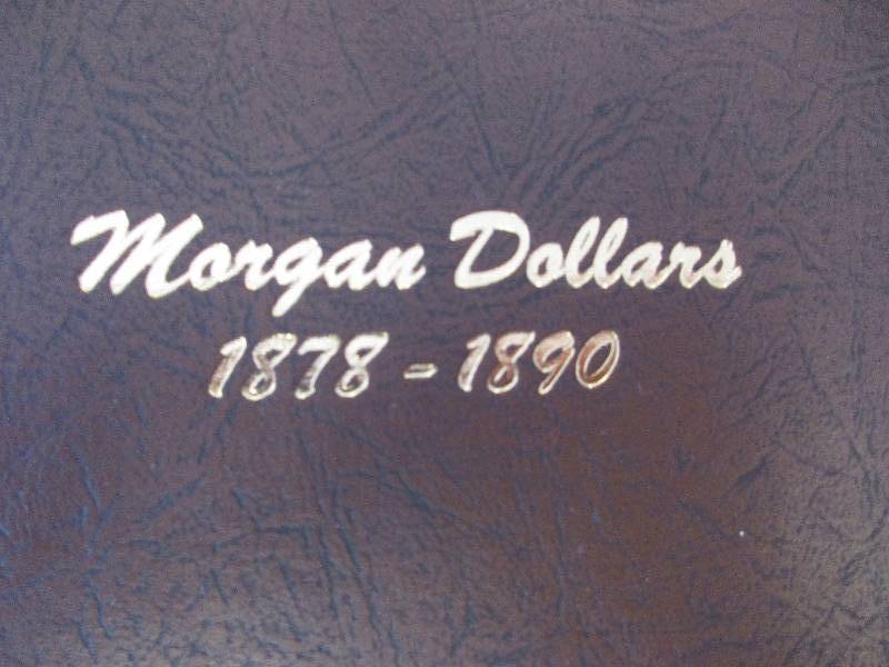 Lot #30 - Dansco 1878-1890 Morgan Silver Dollar Collectors Album