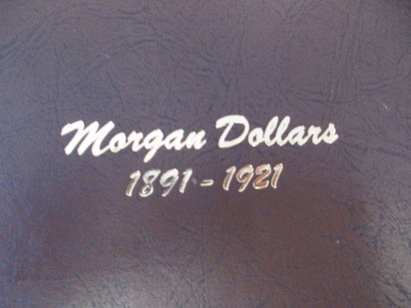 Lot #31 - Dansco 1891-1921 Morgan Silver Dollar Collectors Album.