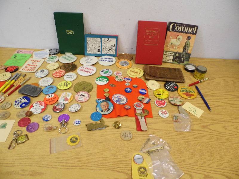 Election Pins & More