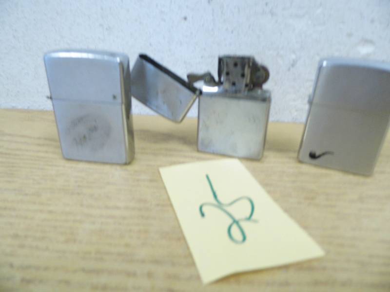 3 Zippo Lighters