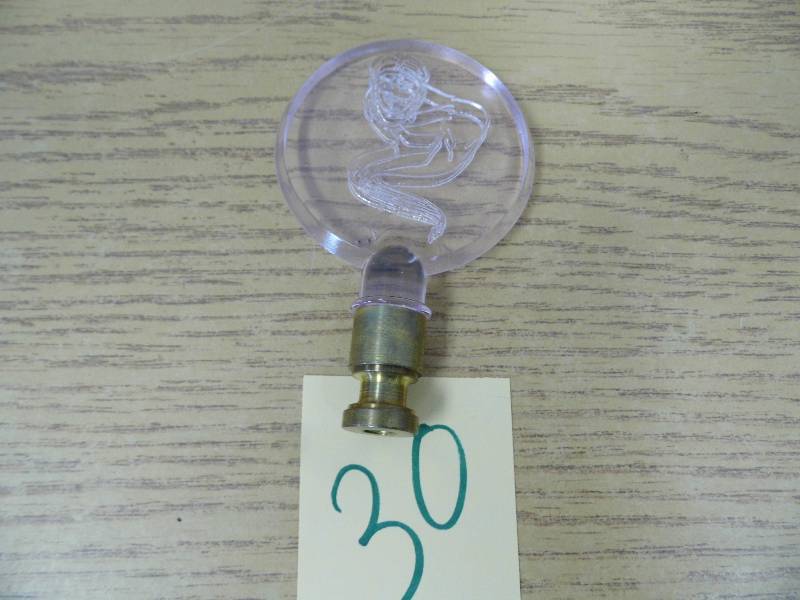 Aladdin Glass Finial