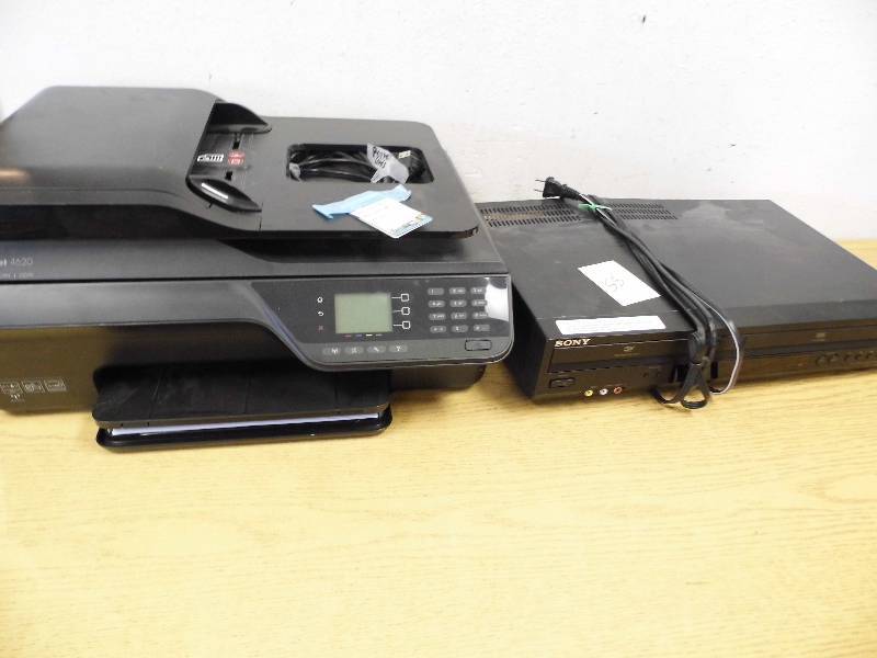 HP Printer - Sony VHSDVD Player
