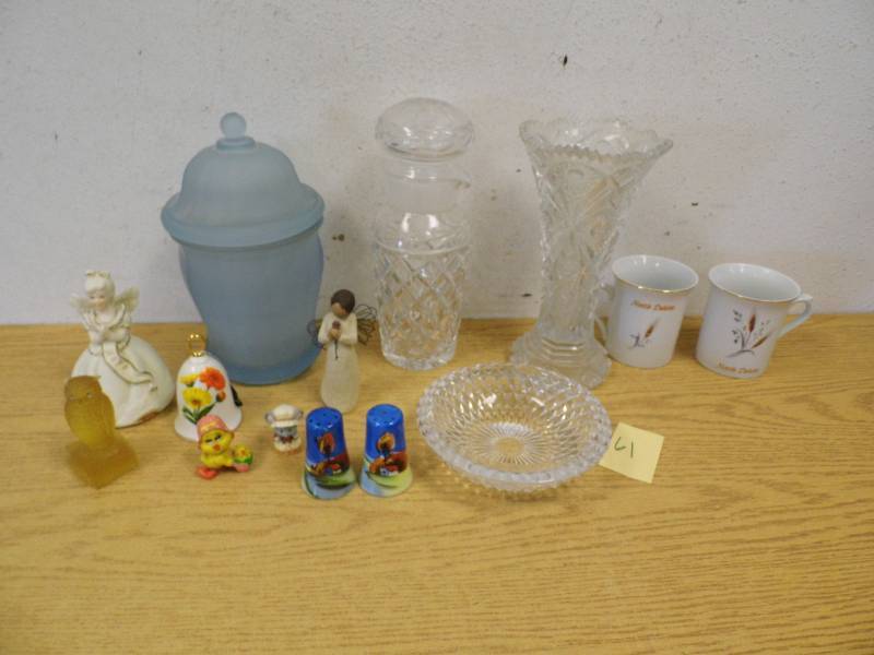 Crystal Vase - Decanter - Misc