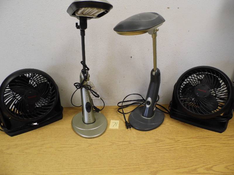 2 Fans & 2 Lamps