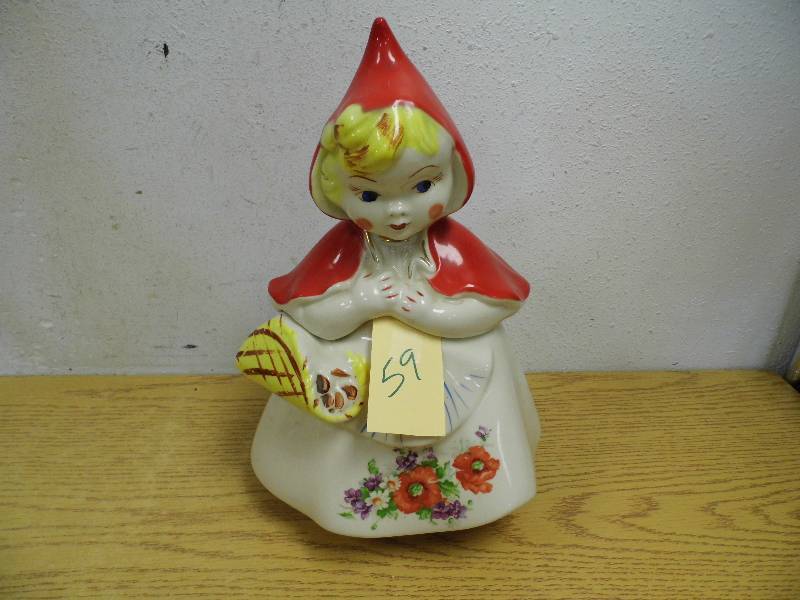 Little Red Riding Hood Cookie Jar
