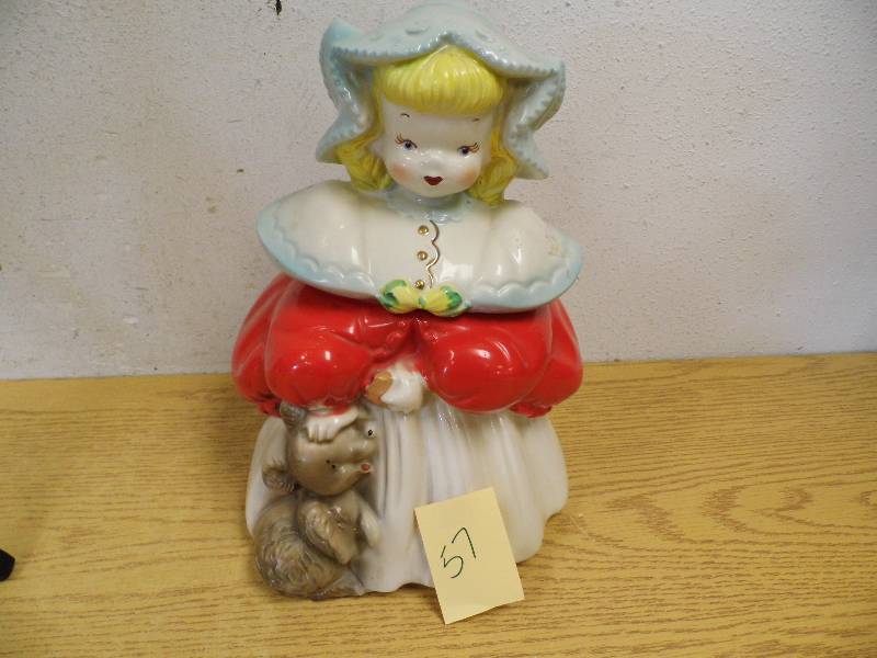 Goldielocks  Red Riding Hood Cookie Jar