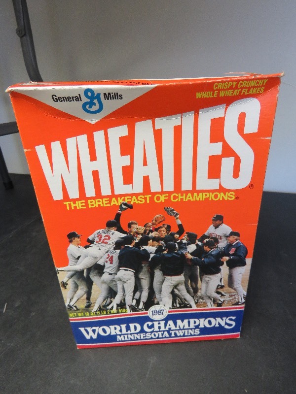 Twins Wheaties Box