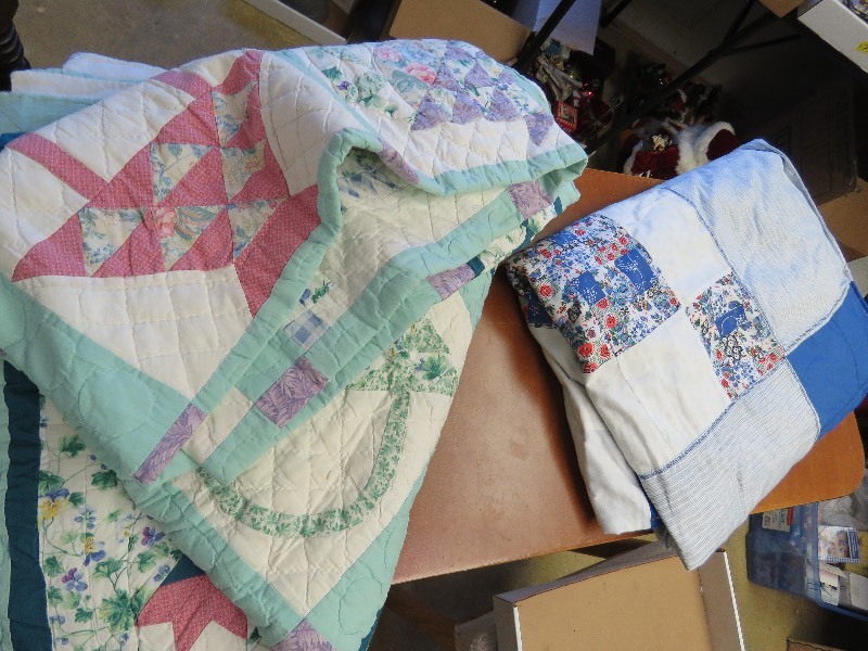 Handmade quilts and blankets