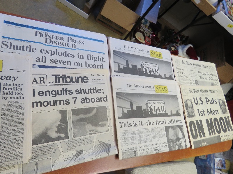 Vintage Newspapers