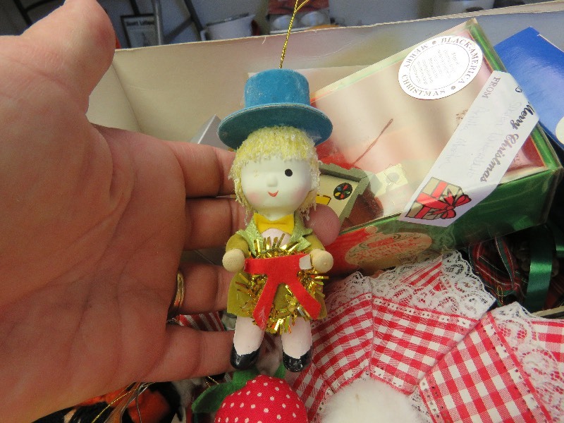 vintage Christmas tree decorations