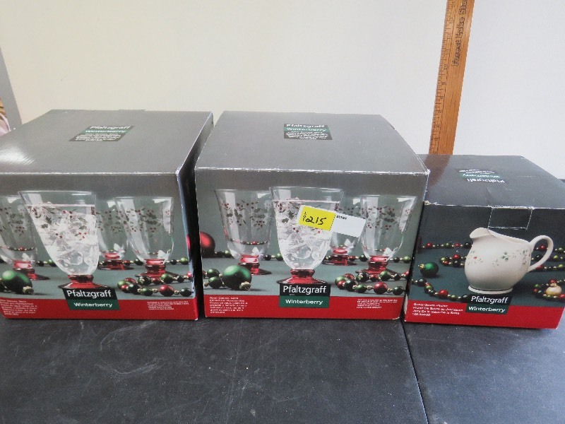 Pfaltzgraff Crystal lot
