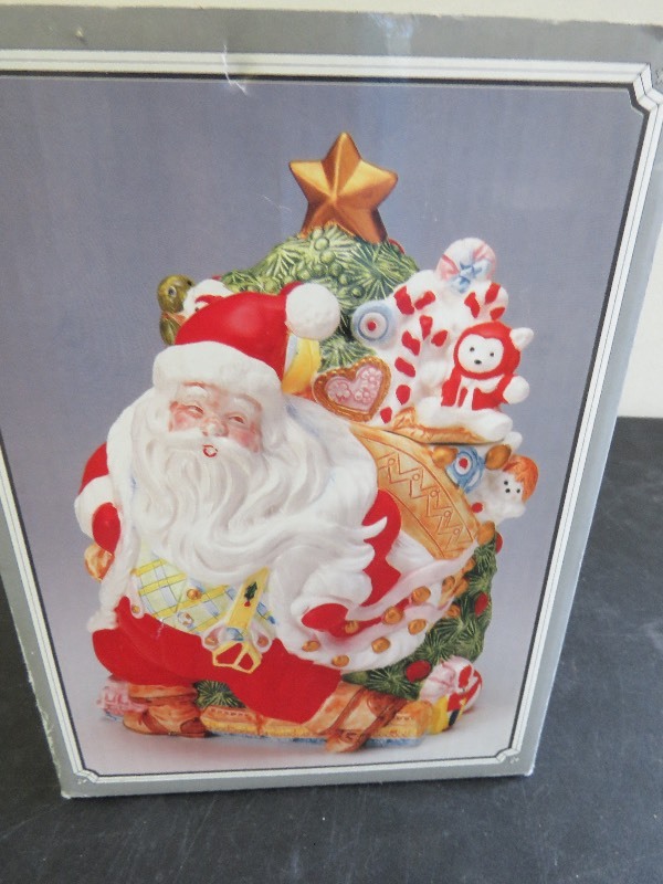 Santa Cookie Jar