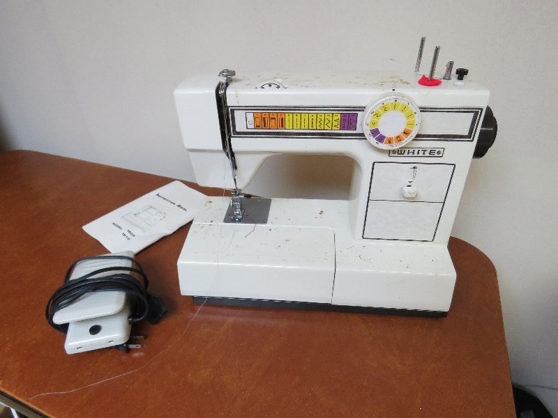 White Sewing Machine
