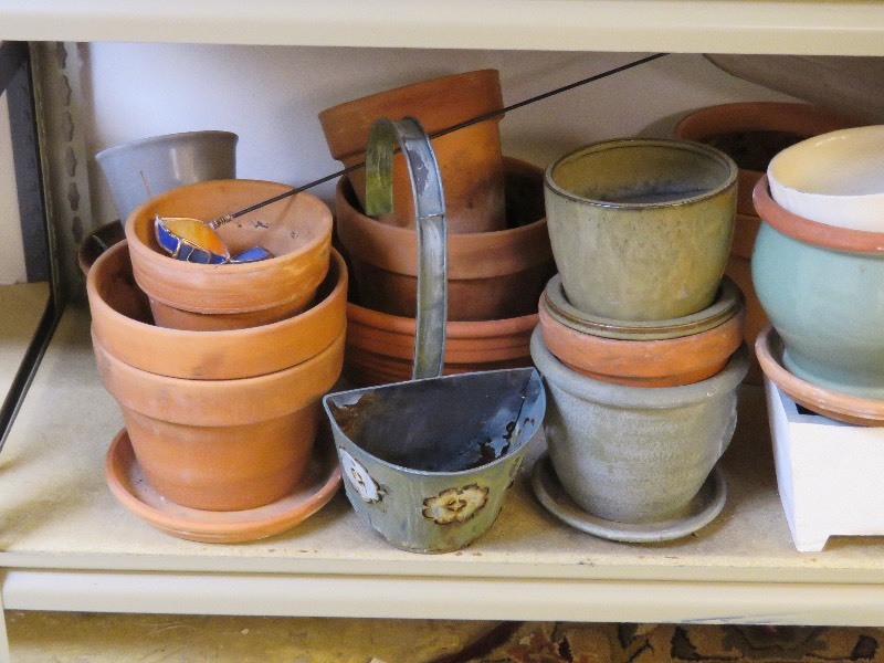 Clay pots