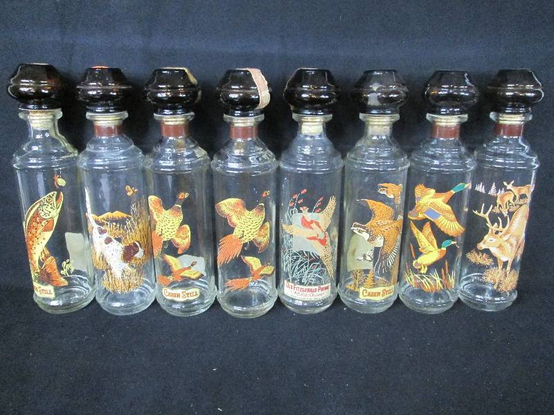lot 126 image: Old Fitzgerald Wildlife Decanters