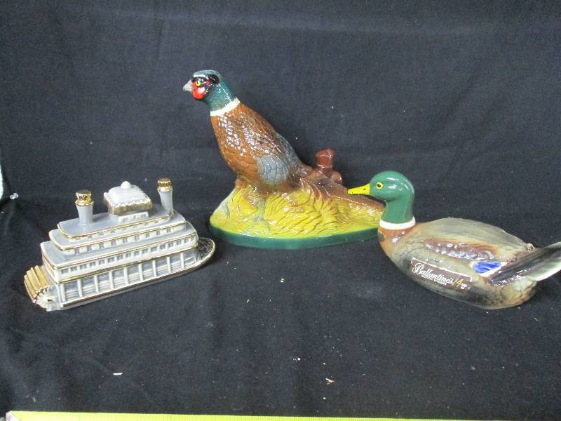lot 150 image: Mike Wayne  & 2 Other Decanters