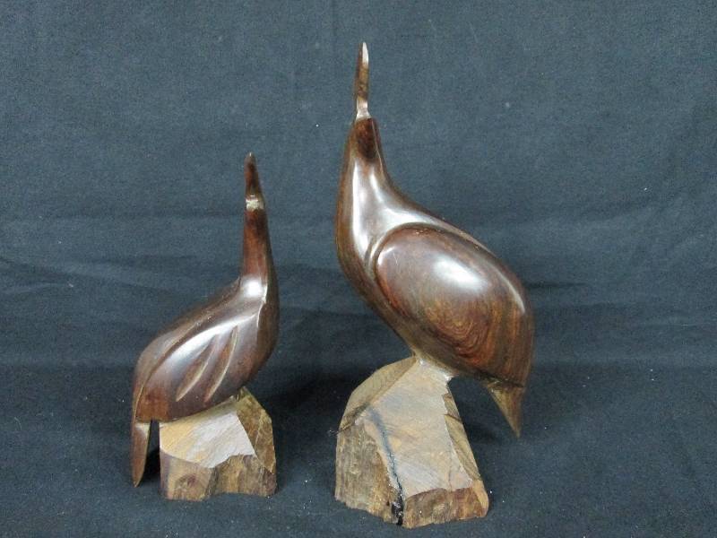 lot 20 image: Iron Wood  Quail