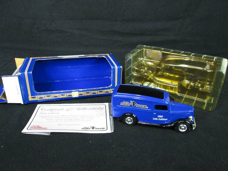 lot 64 image: Ertil Die Cast Coin Bank 1936 Ford