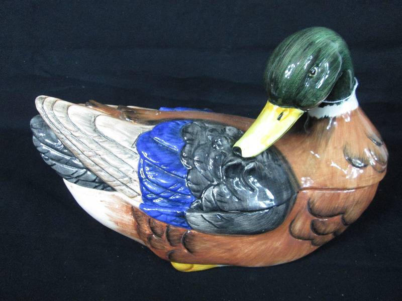lot 87 image: Mallard Duck Cookie Jar
