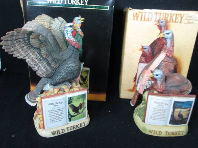 lot 105 image: Wild Turkey Decanter 3 & 4