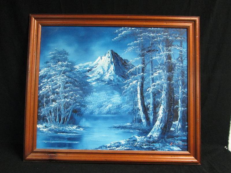 lot 169 image: Mountain Seine By walker