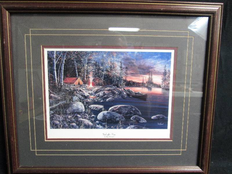 lot 170 image: Twilight Fire By Jim Hansel