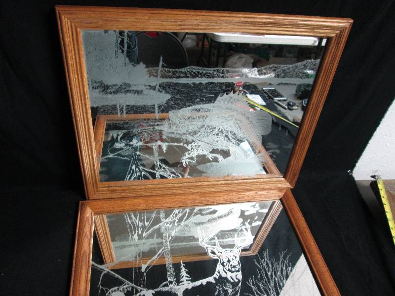 lot 172 image: 2 art Mirrors