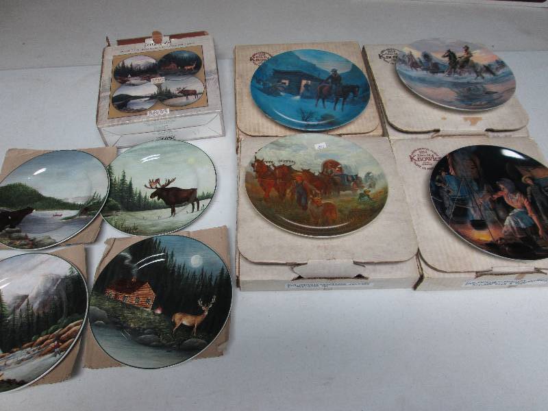 lot 180 image: Westward Ho Collector Plates