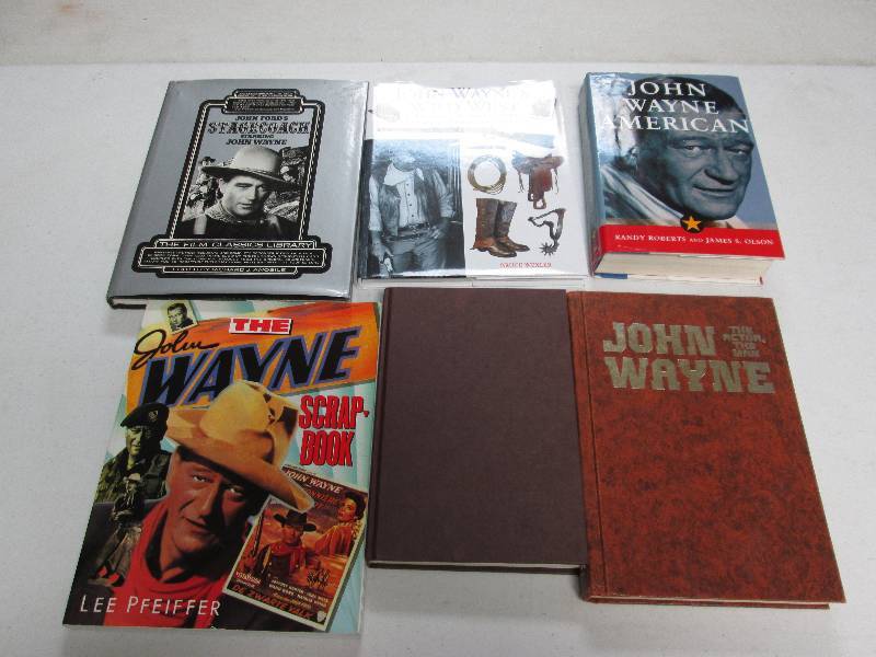 lot 194 image: 6 John Wayne Books