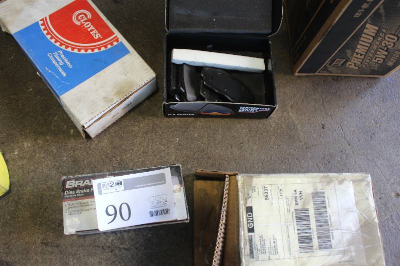 lot 90 image: Lot of Performance Friction CarbonMetalic Brakes