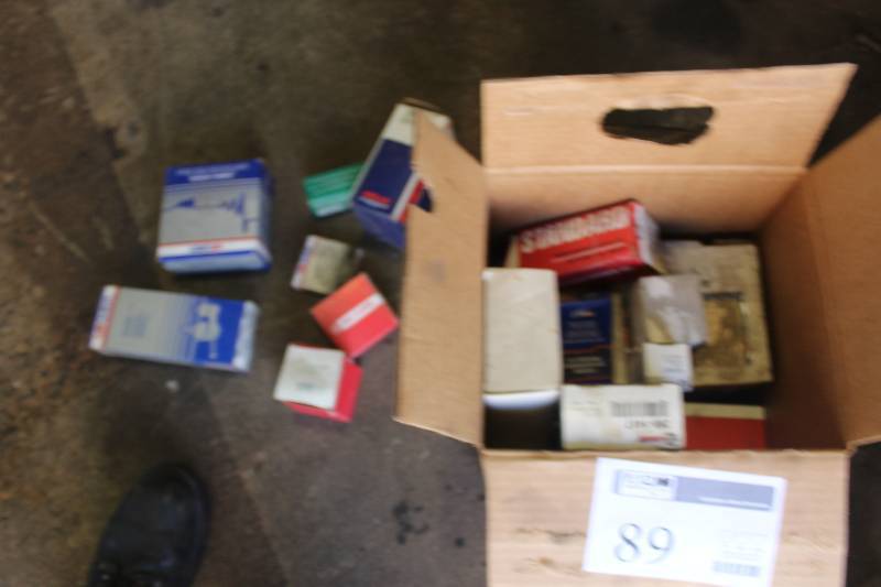 lot 89 image: Lot of Auto Parts Including Engine Control, Tie-rods, Bearing Seal, Flushing Tee, And More