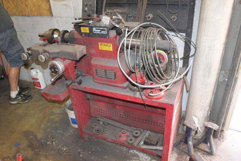 lot 9 image: RELS Manufacturing Brake Lathe