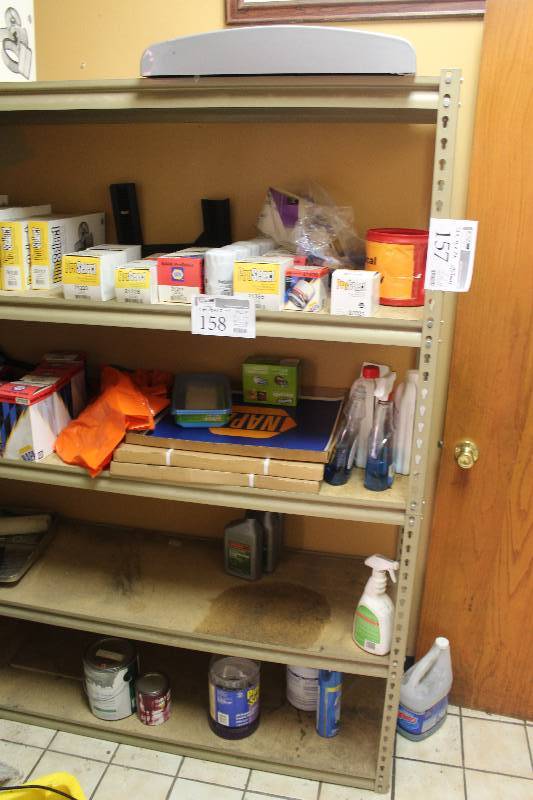 lot 157 image: Shelf Unit Contents Not Included