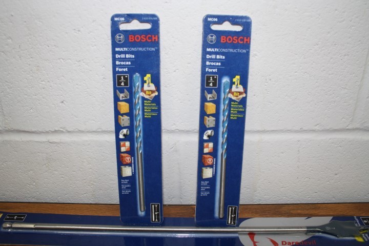 BOSCH Multi-construction drill bits