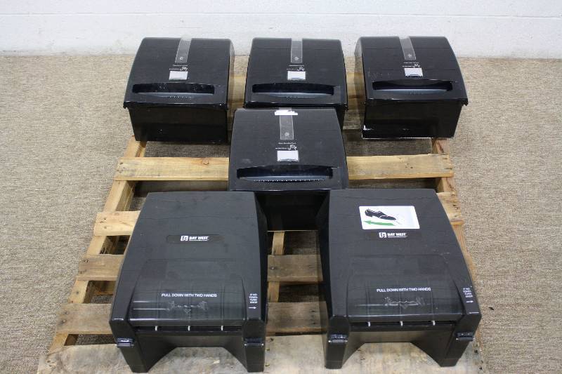 6 Paper Towel Dispensers