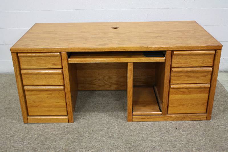 Solid Oak Desk