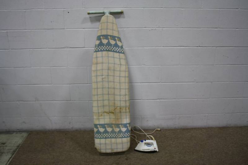 Ironing Board & Iron