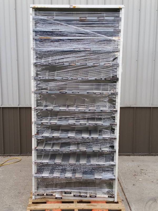 Borroughs Industrial Flexi Bin� Steel Parts  Storage Shelving x2
