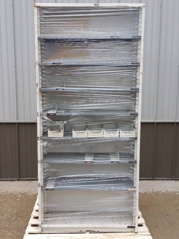 Borroughs Industrial Flexi Bin� Steel Parts  Storage Shelving x2