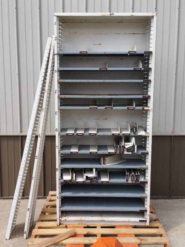 Borroughs Industrial Flexi Bin� Steel Parts  Storage Shelving x2